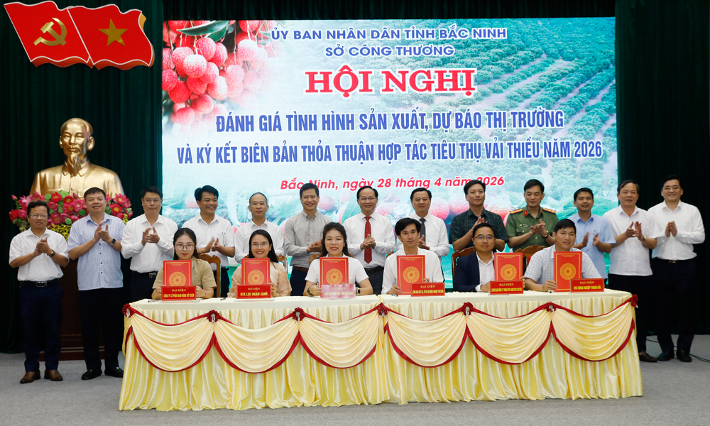 Bac Ninh signs agreements to boost lychee consumption in 2026